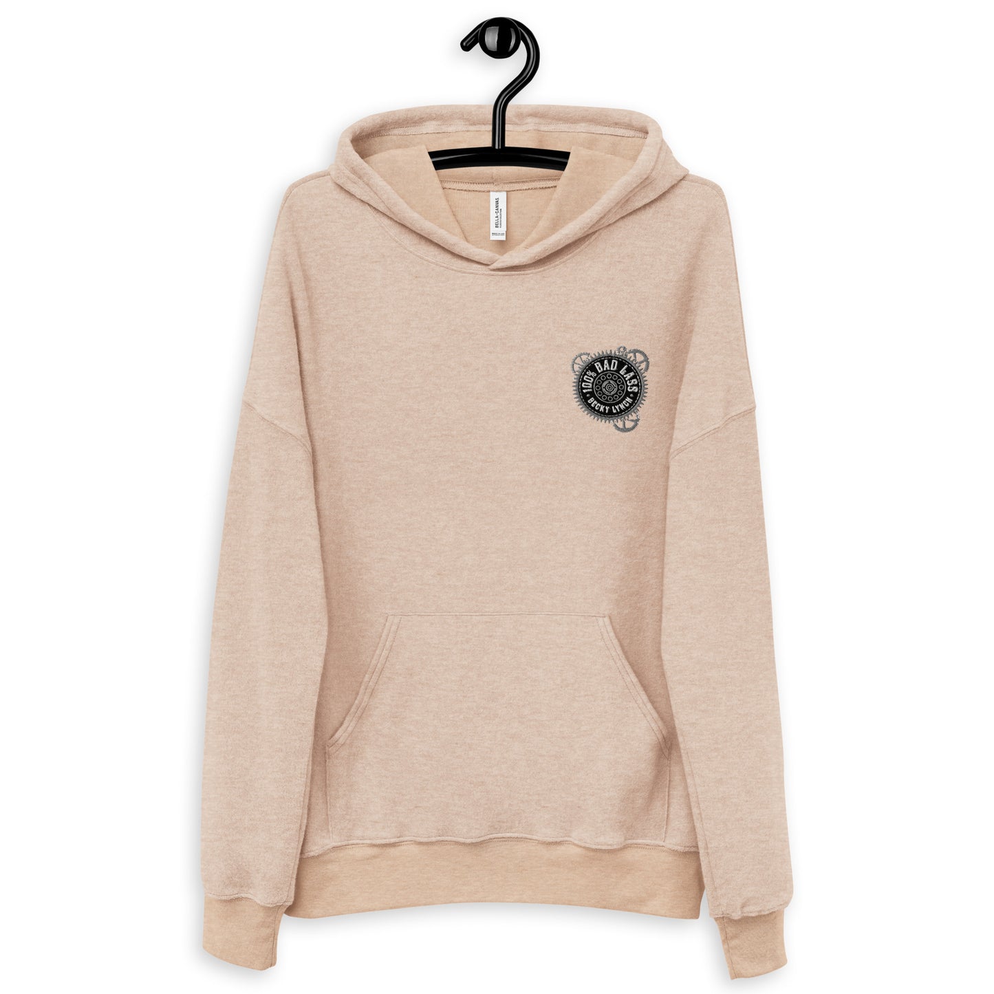 Unisex sueded fleece hoodie