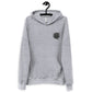 Unisex sueded fleece hoodie