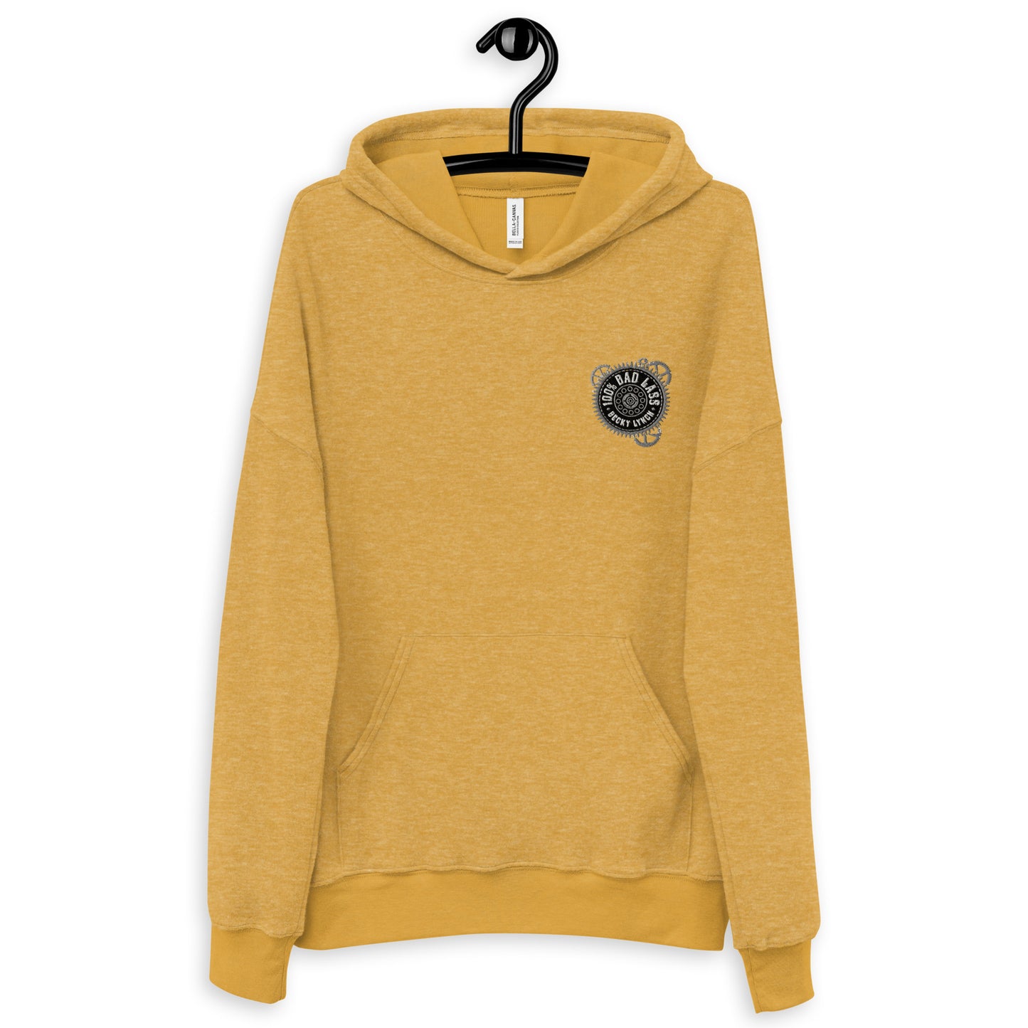 Unisex sueded fleece hoodie