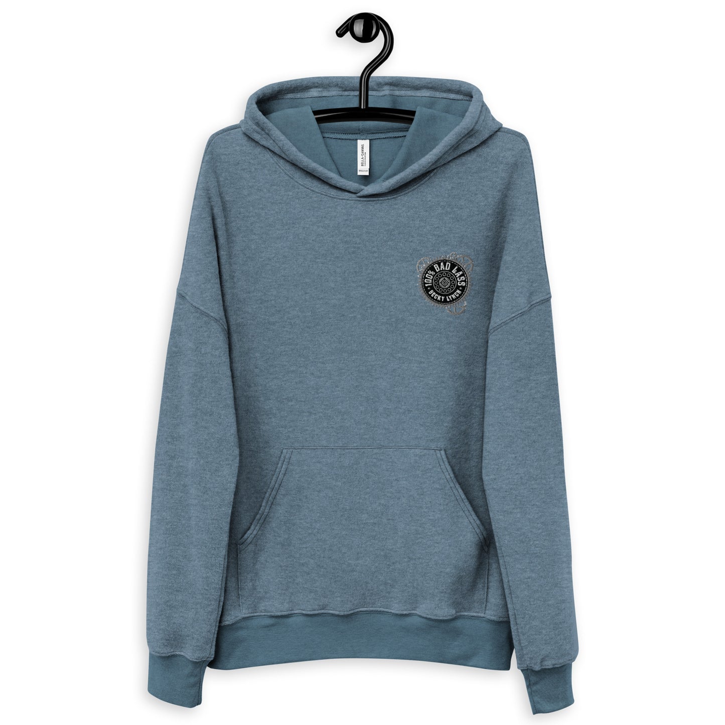 Unisex sueded fleece hoodie